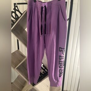 PINK Victoria's Secret Lavender Joggers